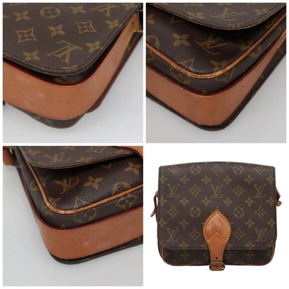 LOUIS VUITTON Monogram Cartouchiere MM Shoulder Bag - Picture 10 of 15